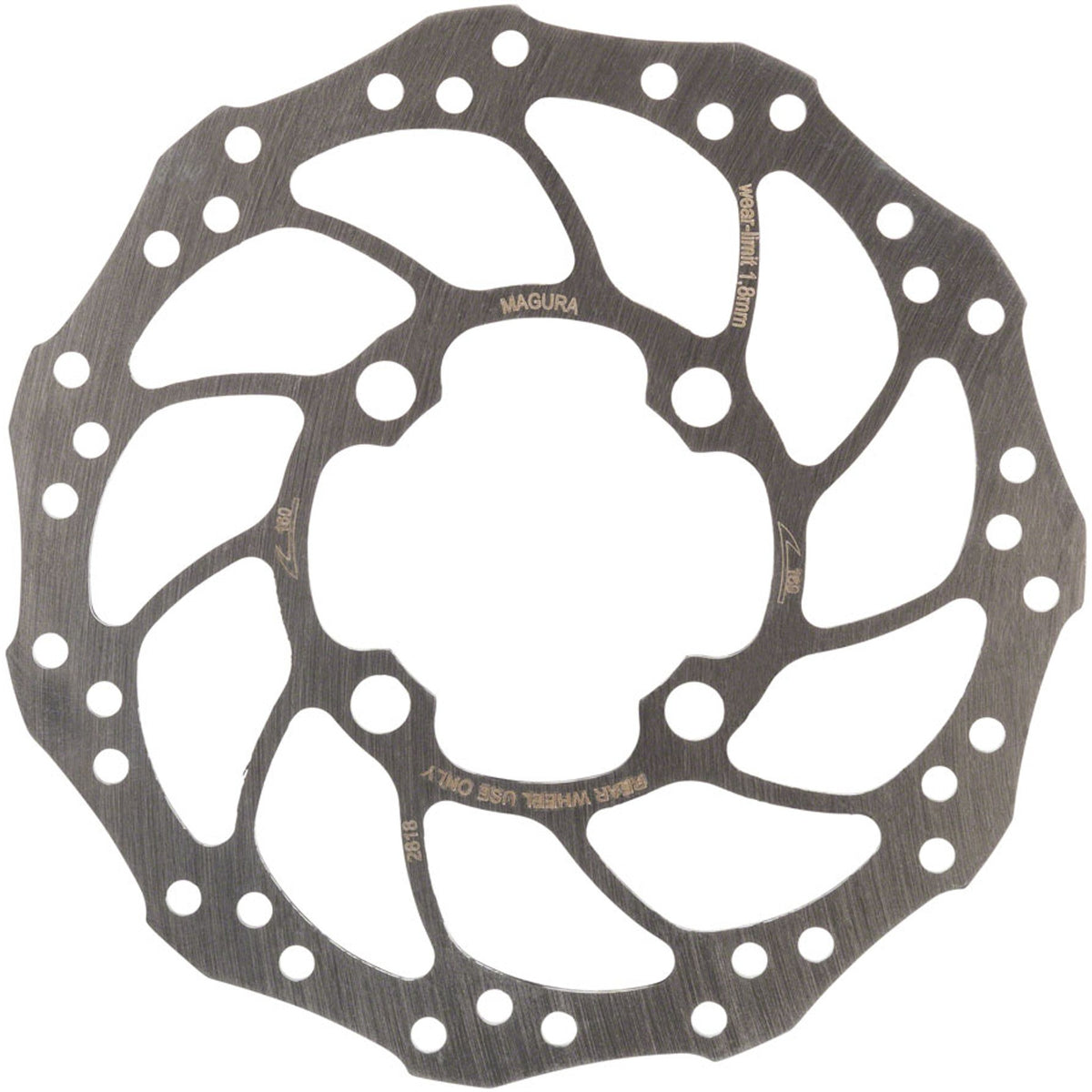 Storm Rohloff Disc Rotor - 4-Bolt - Silver