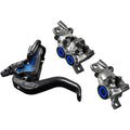 MT Trail SL Disc Brake Set Disc Brake Set - Front and Rear, Hydraulic, Post Mount, Black/Chrome