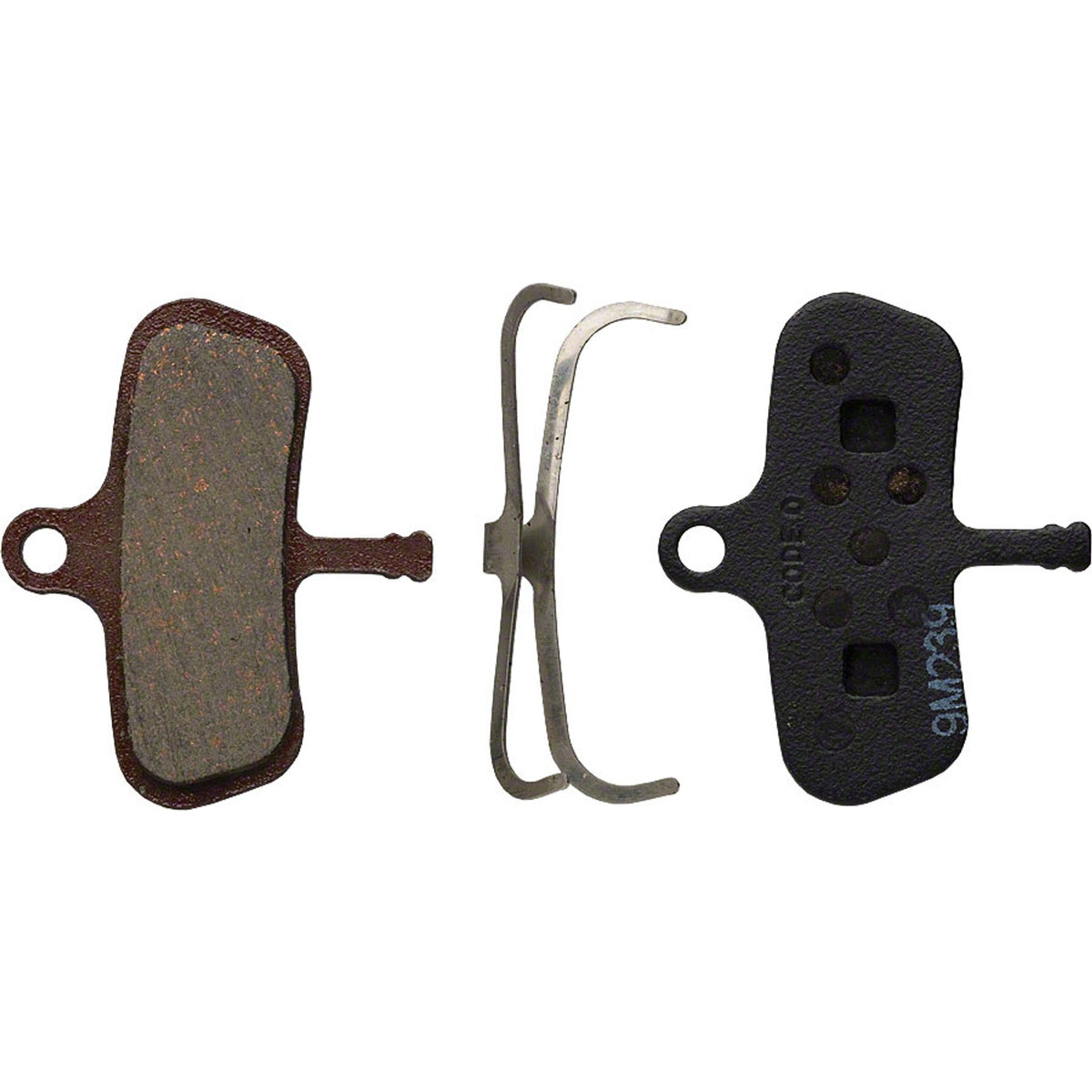 Disc Brake Pads - Organic Compound, Steel Backed, Quiet, For Code (2007-2010)