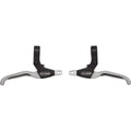 CL530-RS Linear Pull Brake Levers Black/Silver