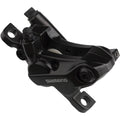 BR-MT520 4-Piston Disc Brake Caliper with Metal Pads, Front or Rear, Black