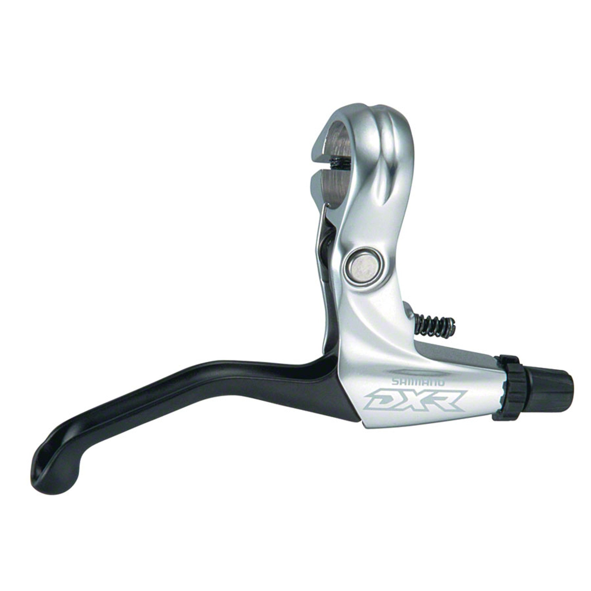 BL-MX70 Right BMX V-Brake Lever, High Polish Silver and Black