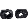 Rim Brake Spring/Adjuster Nuts, Pair, Black