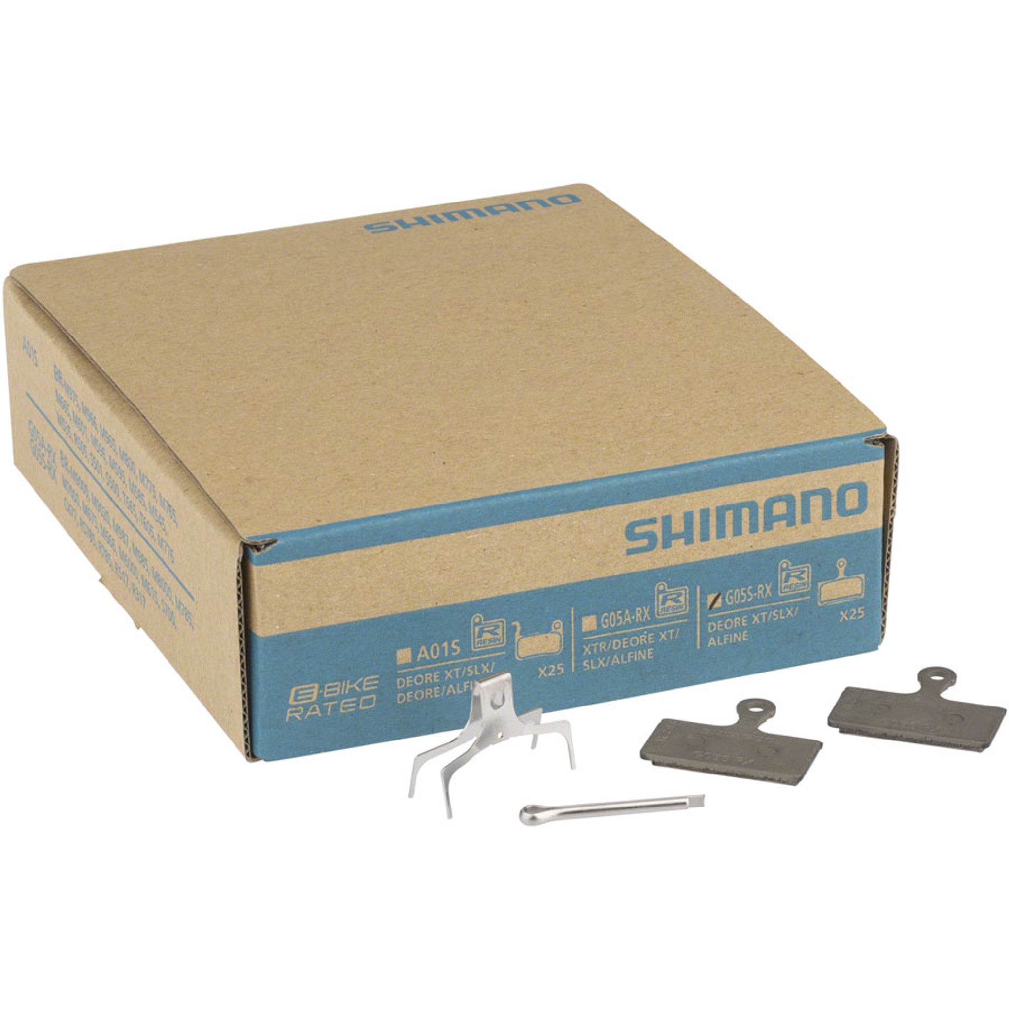 G05S-RX Disc Brake Pads - G05S-RX Disc Brake Pad and Spring