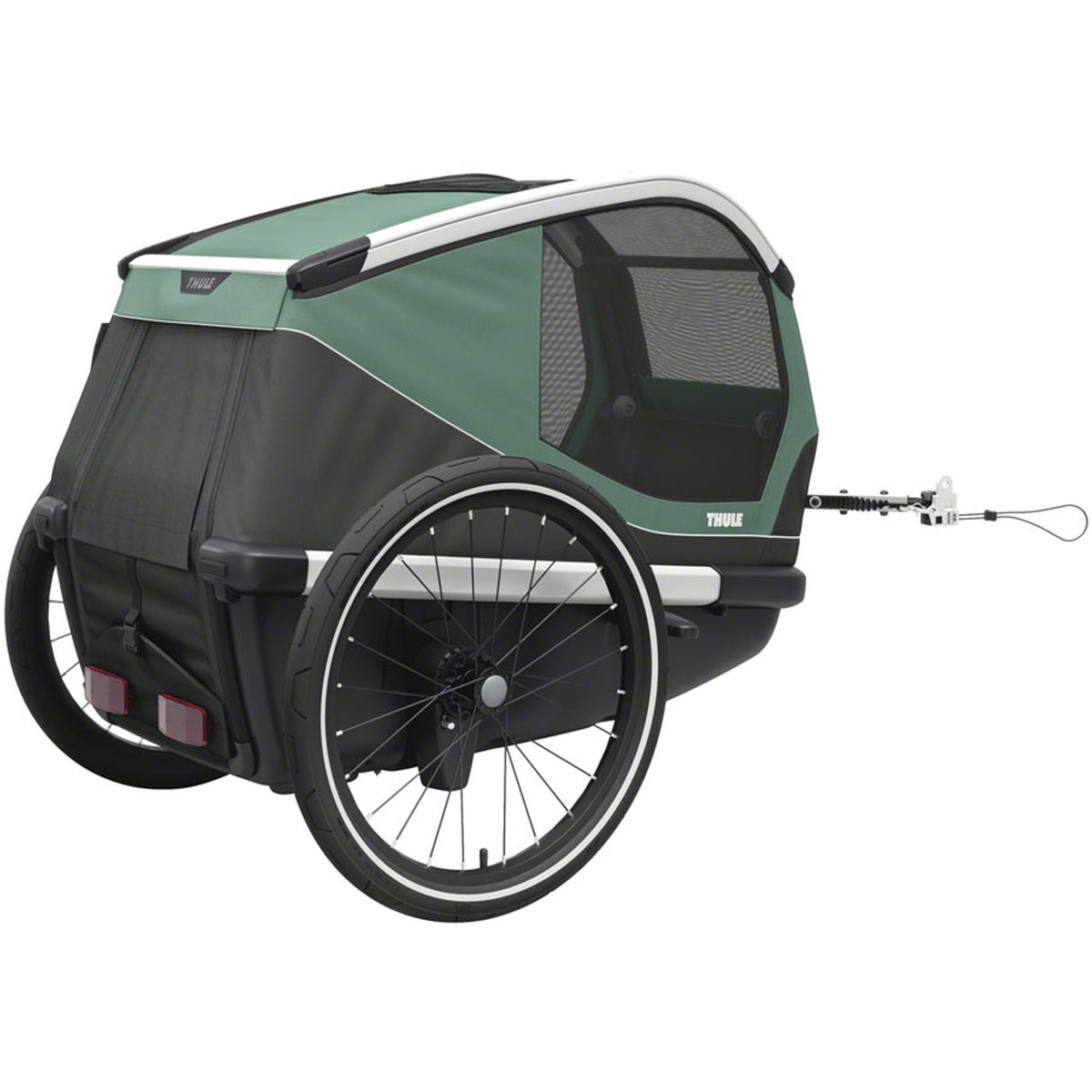Bexey Dog Bike Trailer - Hazy Green