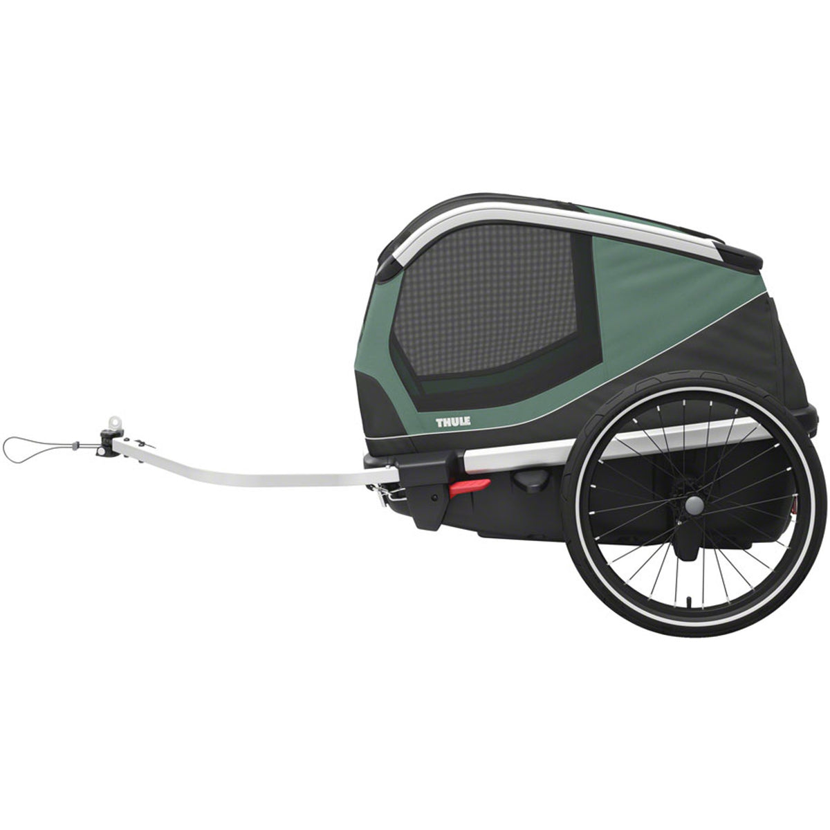 Bexey Dog Bike Trailer - Hazy Green