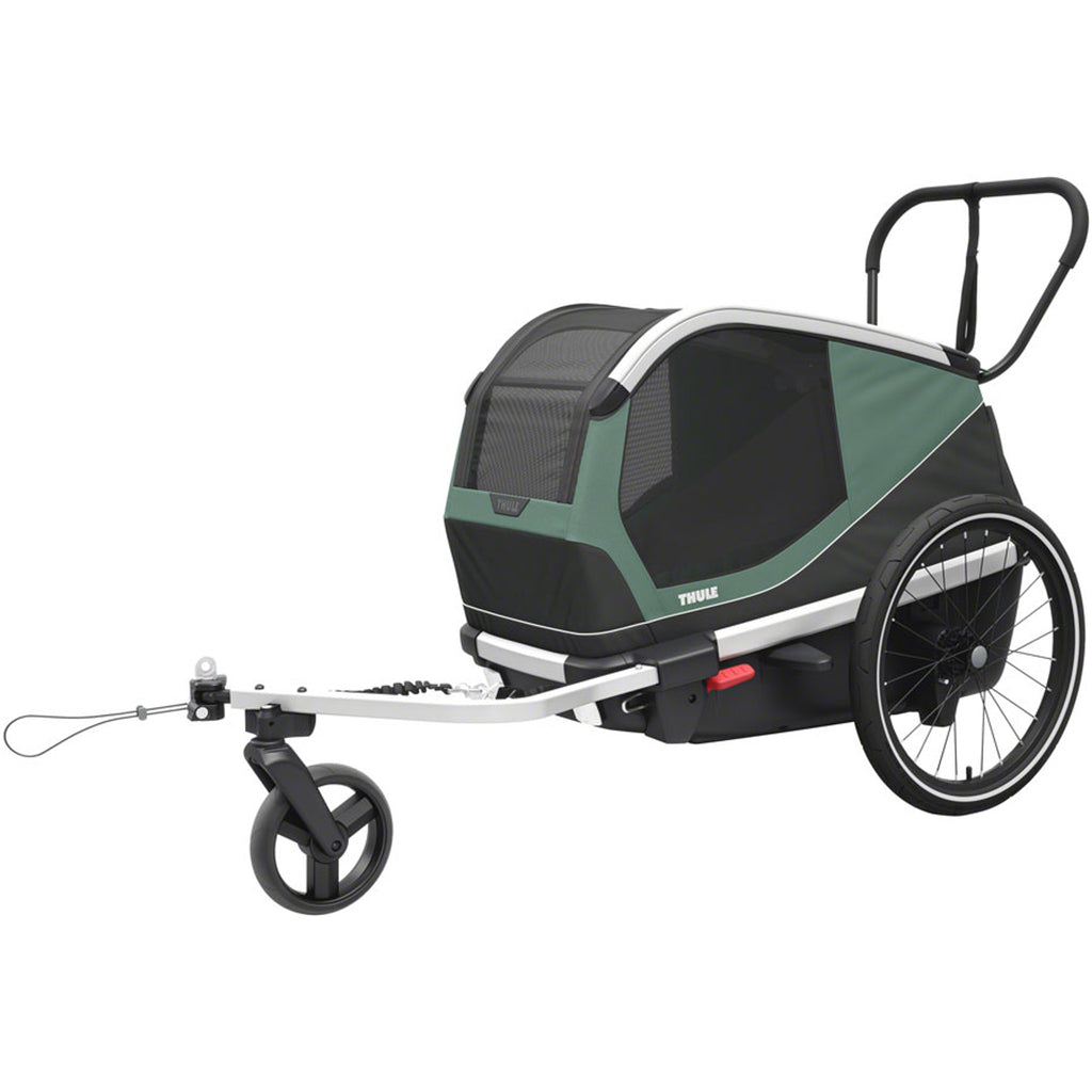 Bexey Dog Bike Trailer - Hazy Green