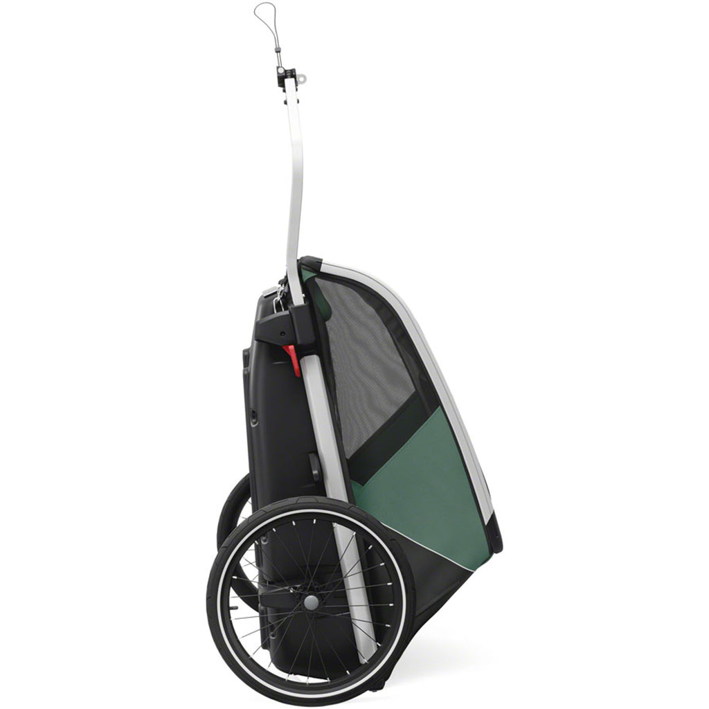 Bexey Dog Bike Trailer - Hazy Green