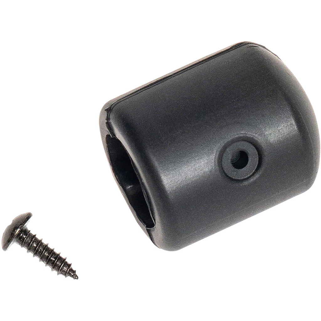 Trailer Replacement Parts - Tow Bar Assembly for Double Child Trailers with Quick Receiver - Flat Dust Cap for Push Button Wheels