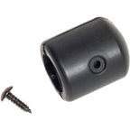 Trailer Replacement Parts - Tow Bar Assembly for Double Child Trailers with Quick Receiver - Flat Dust Cap for Push Button Wheels