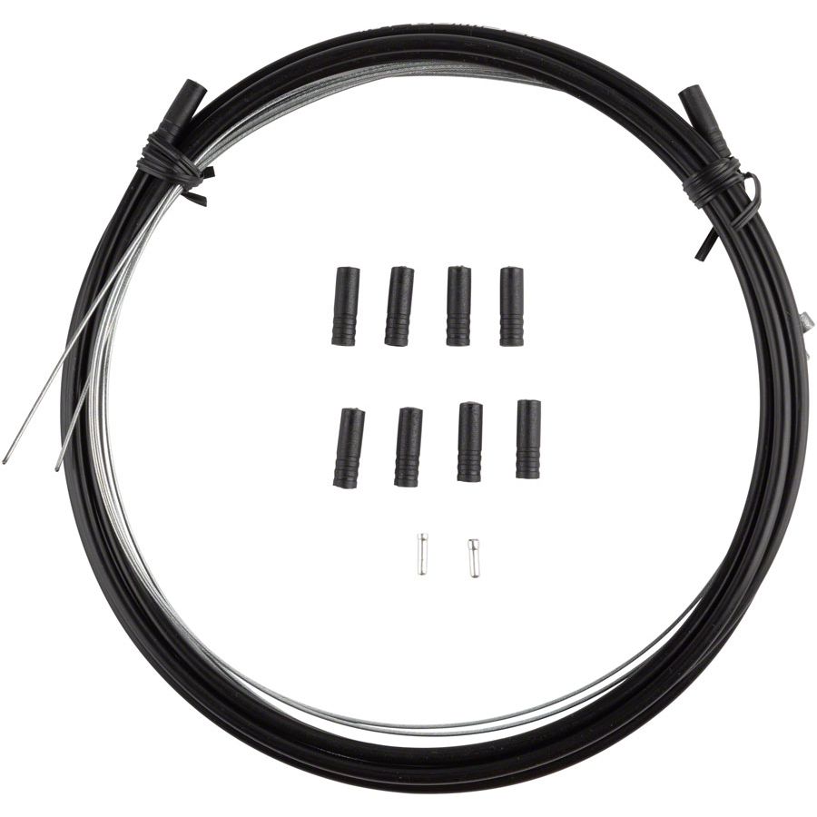Basics Shift DIY Cable Kit, SRAM/Shimano, Black