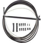 SRAM Stainless Steel Shift Cable and Housing Kit - Road/MTB, 4mm, Reinforced Linear Strand, Black