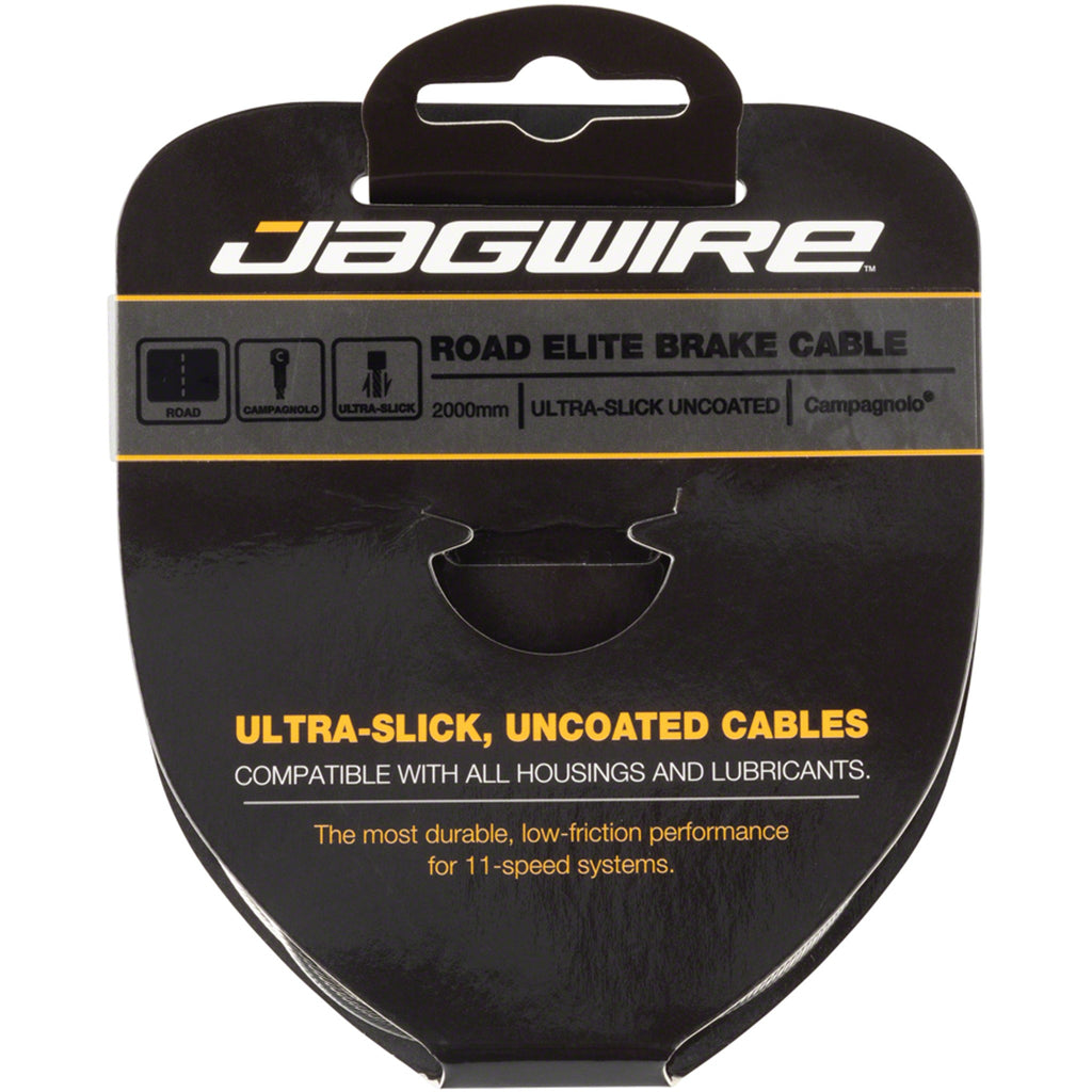 Elite Ultra-Slick Brake Cable - Silver