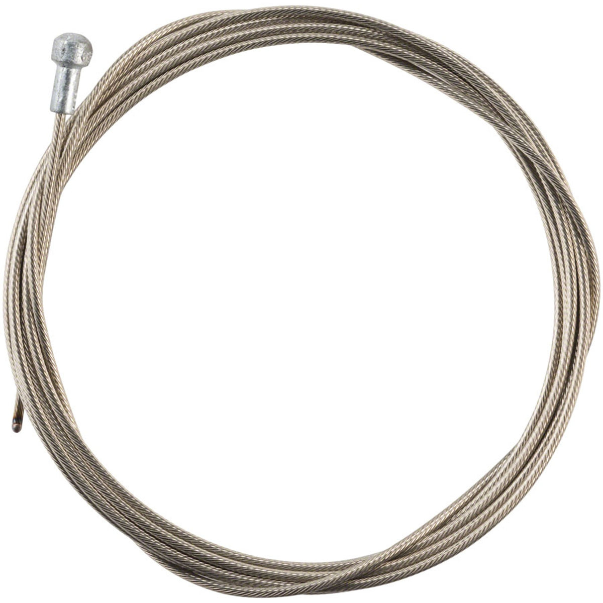 Pro Polished Brake Cable - Silver