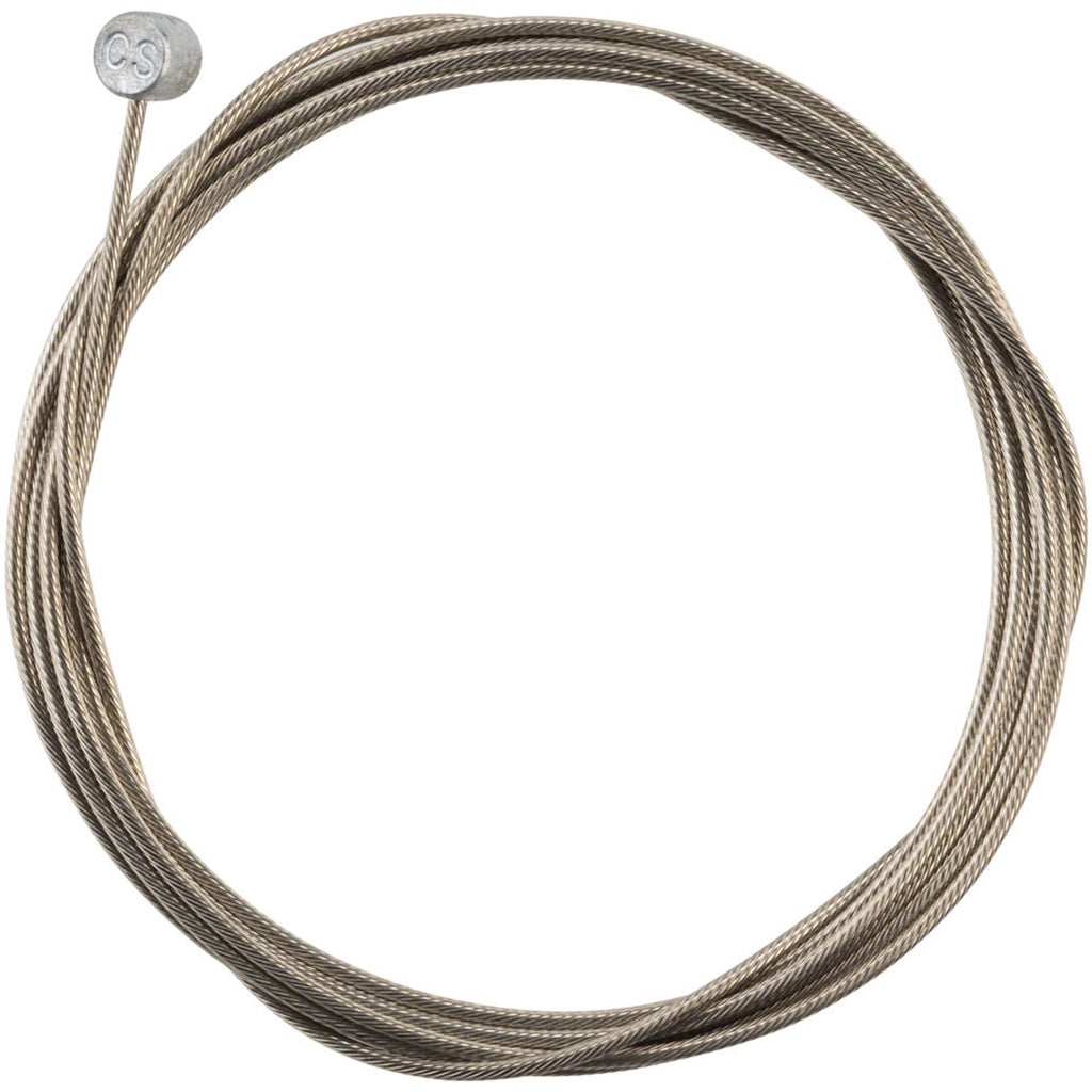 Pro Polished Brake Cable - Silver