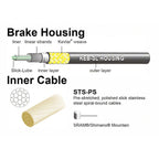 Pro Polished Mountain Brake Kit