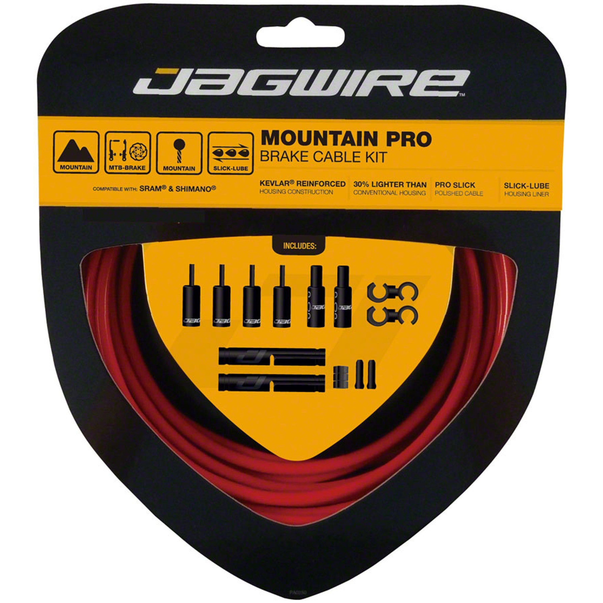 Pro Polished Mountain Brake Kit
