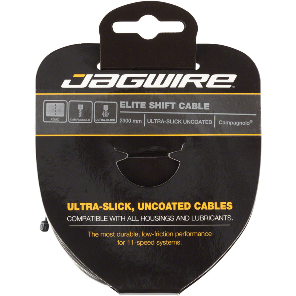 Elite Ultra-Slick Polished Shift Cable - Polished Stainless Steel