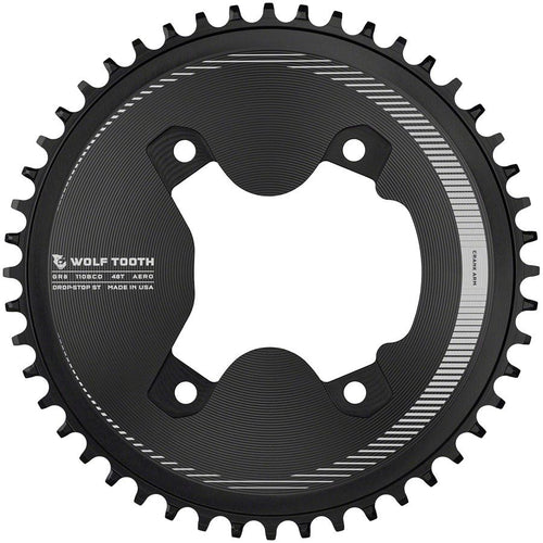 110 Asymmetrical BCD Aero Chainrings for 12-Speed Shimano GRX 800 Series