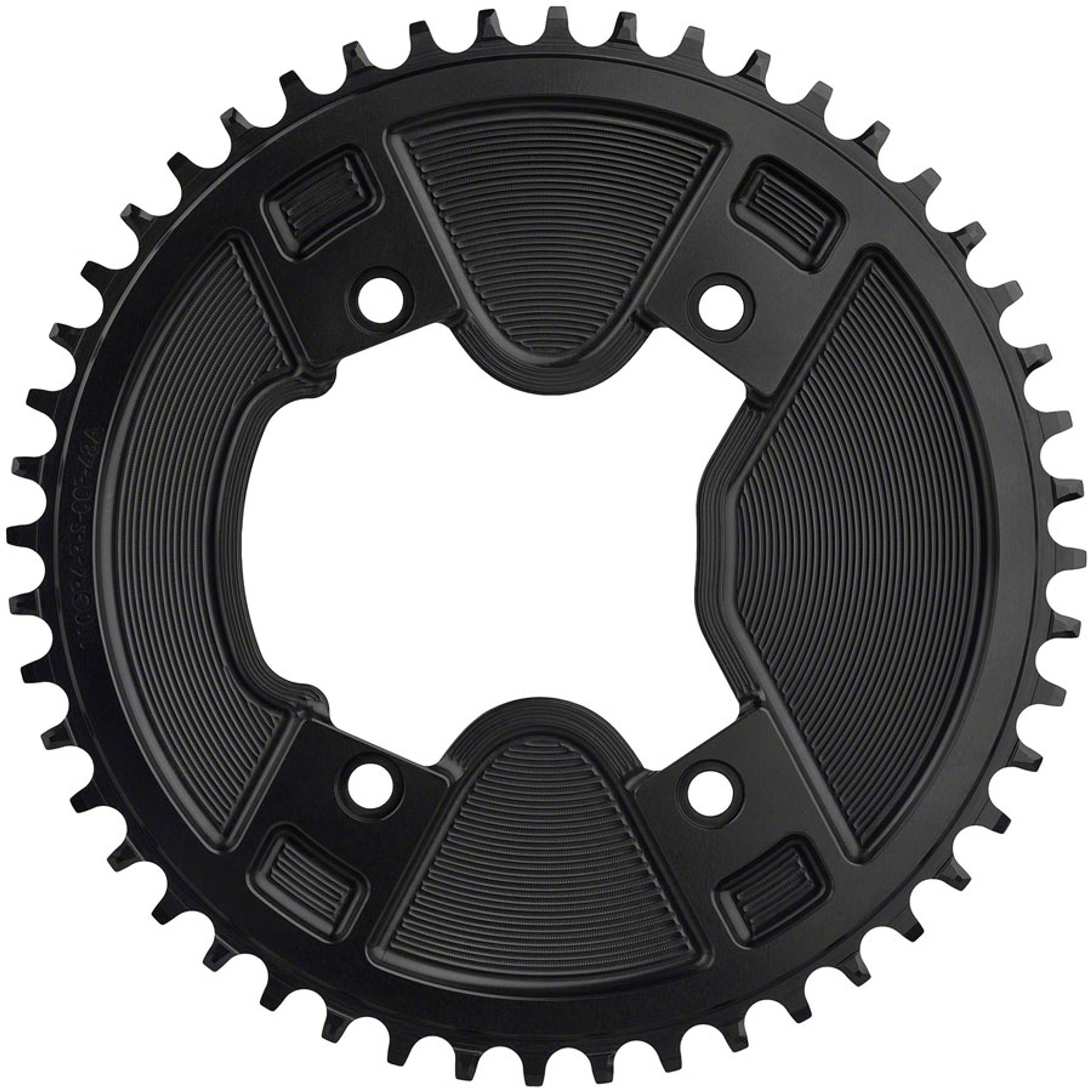 110 Asymmetrical BCD Aero Chainrings for 12-Speed Shimano GRX 800 Series - Aero 110 Asymmetric BCD Chainring