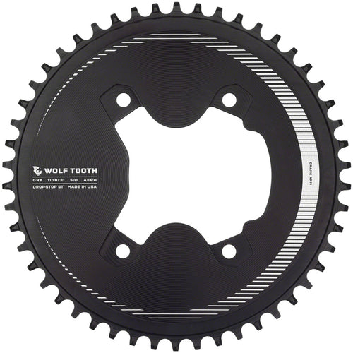 110 Asymmetrical BCD Aero Chainrings for 12-Speed Shimano GRX 800 Series - Aero 110 Asymmetric BCD Chainring