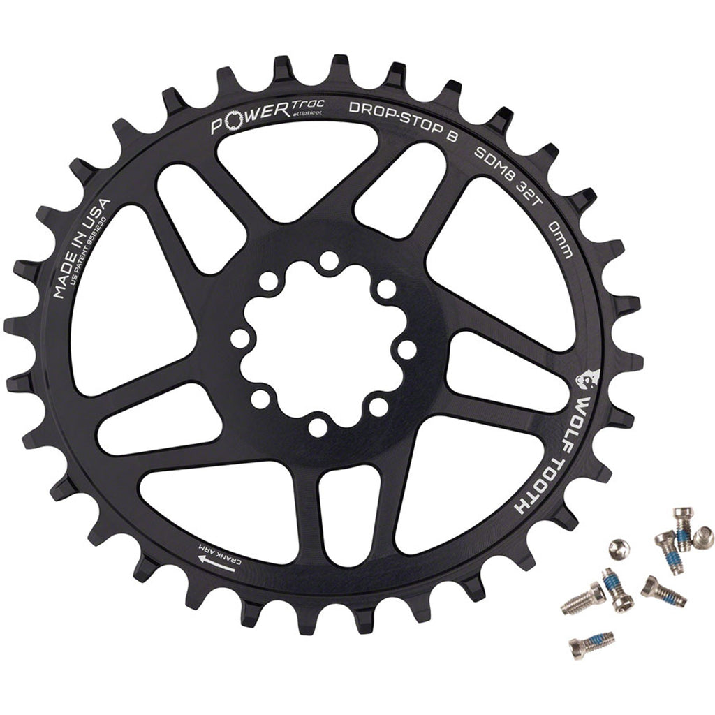 SRAM Elliptical 8-Bolt Direct Mount Chainrings - Elliptical Direct Mount Chainring - Elliptical Direct Mount Chainring