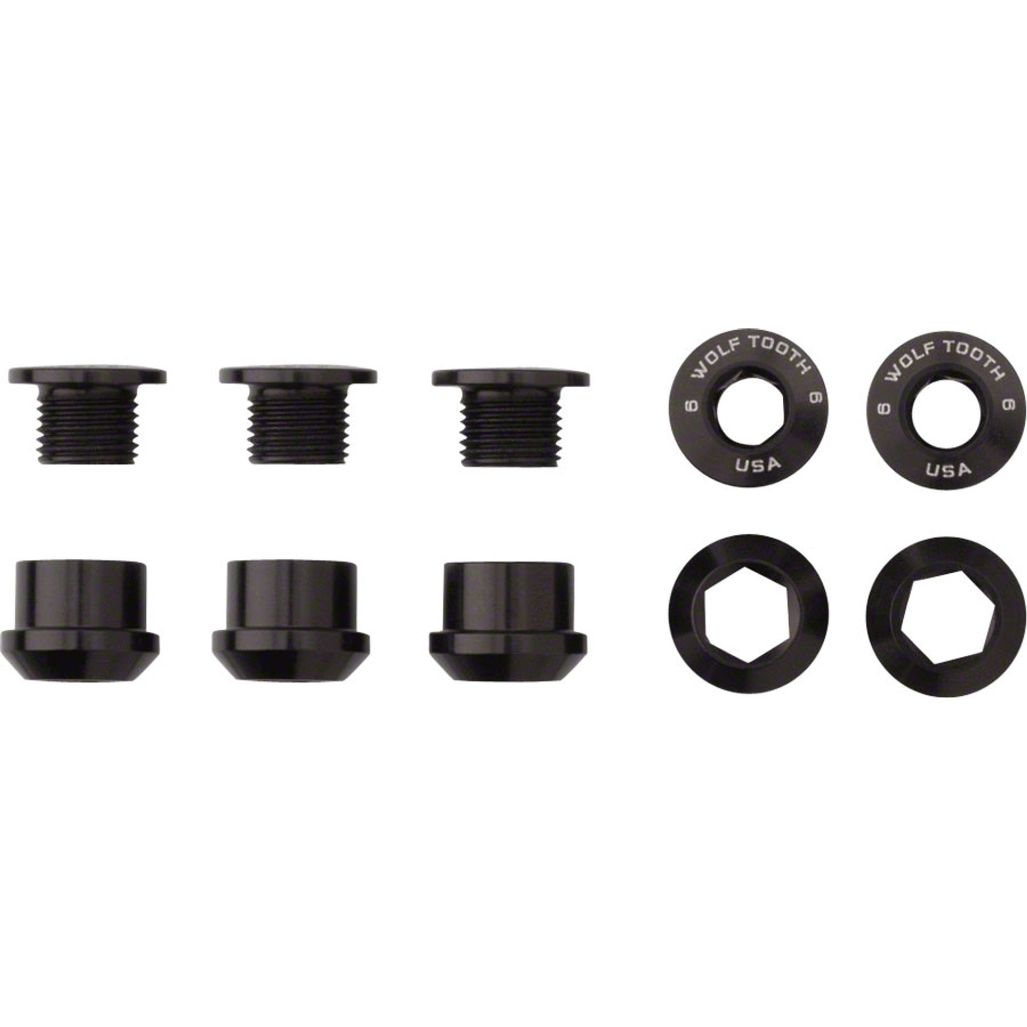 1x Chainring Bolt Sets - 1x Chainring Bolt Set