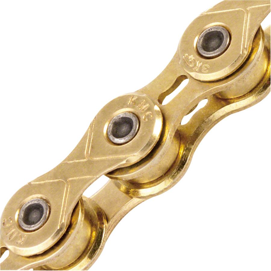 X101 Chain - Single Speed 1/2" x 1/8", 112 Links, Gold