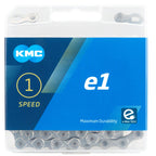 e1 Chain - Single Speed 3/32", 110 Links, Silver