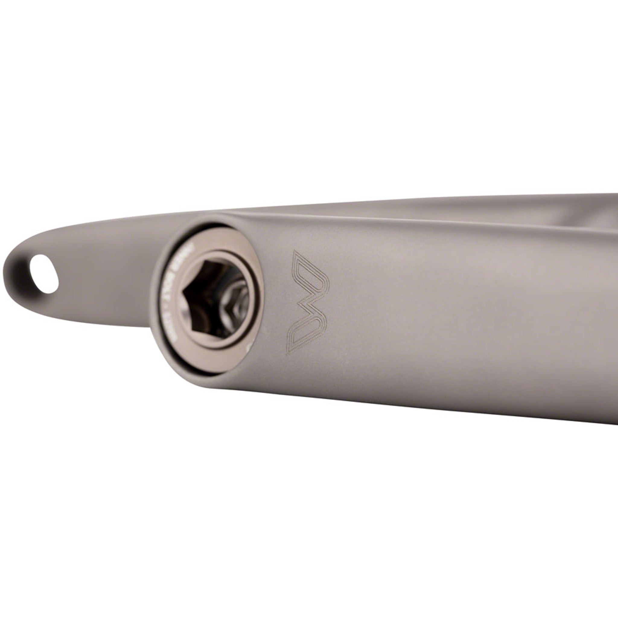 Electric Wings Ebike Crank Arm Set - Titanium, 165mm, ISIS Spindle, Fits Bosch, Brose, Fazua Ride 50, Panasonic, TQ, Yamaha