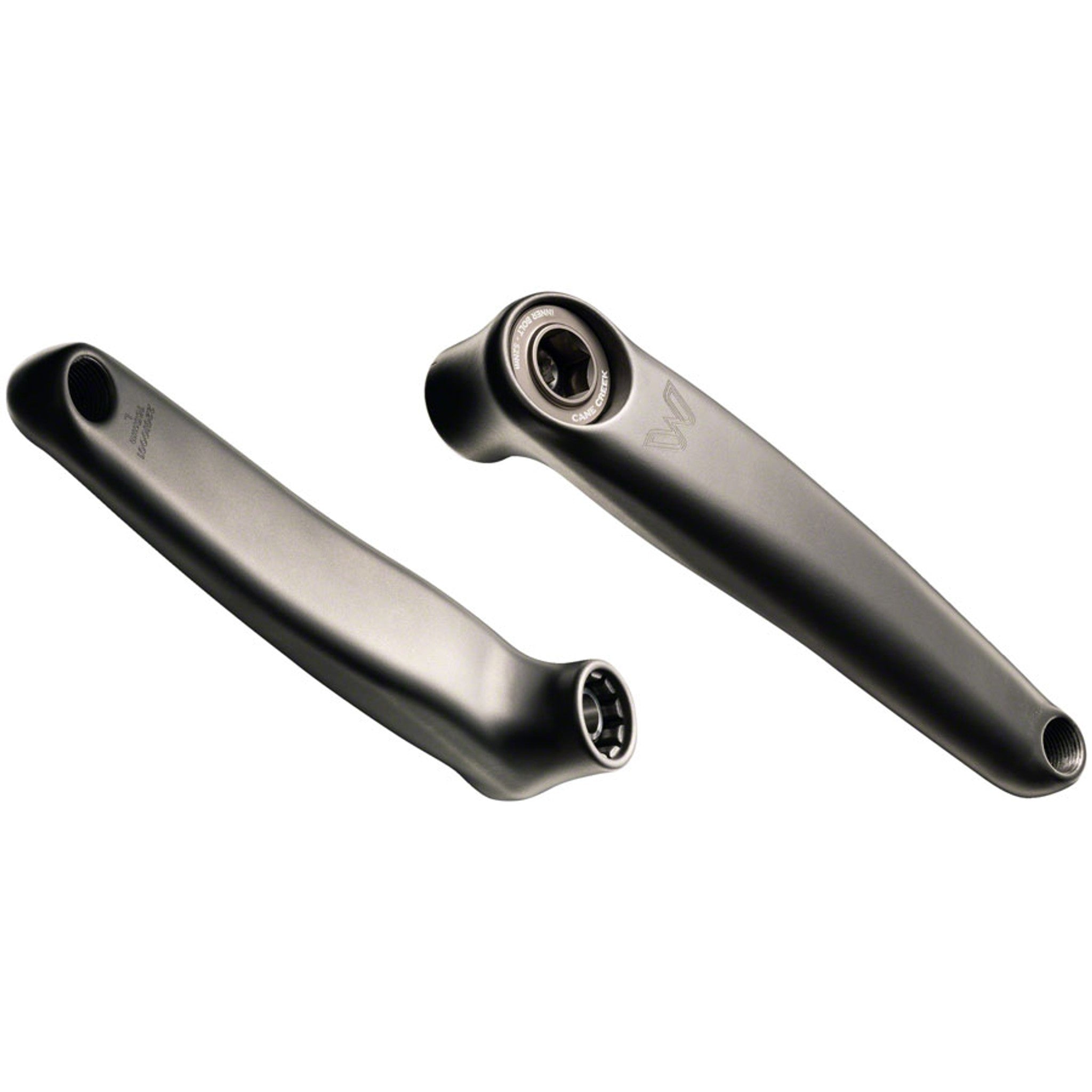 Electric Wings Ebike Crank Arm Set - Titanium, 165mm, ISIS Spindle, Fits Bosch, Brose, Fazua Ride 50, Panasonic, TQ, Yamaha
