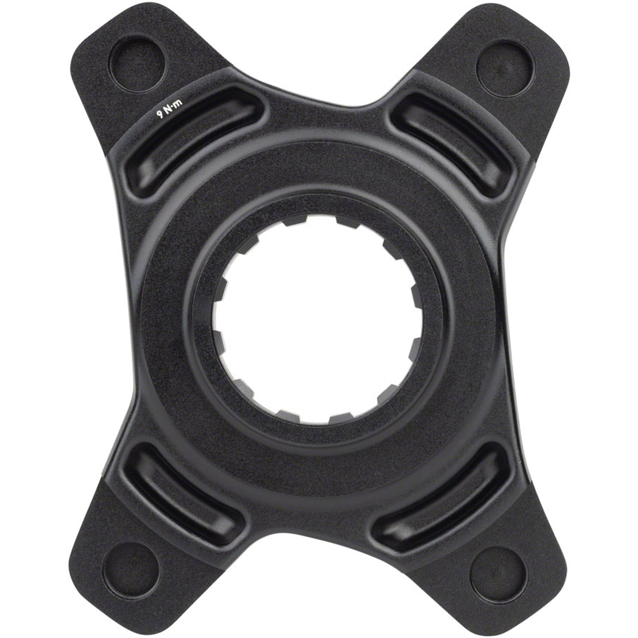 Ebike Crank  Spider - FAZUA RIDE 50, 107BCD, Black