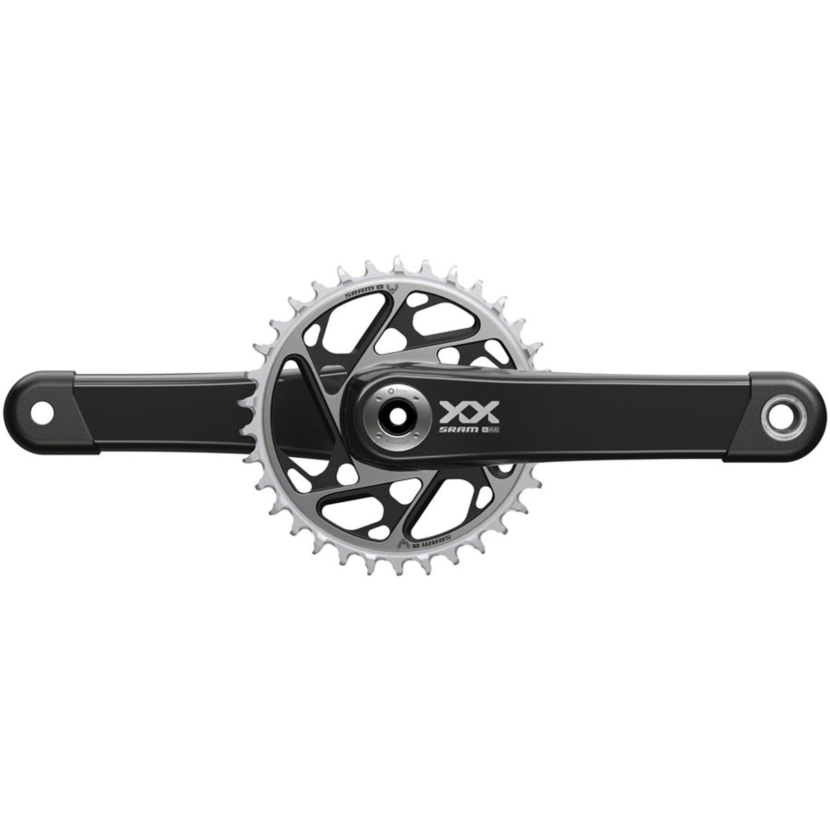 XX SL Eagle T-Type Crankset - 12-Speed - 34t Chainring - Direct Mount - DUB Spindle Interface - Black