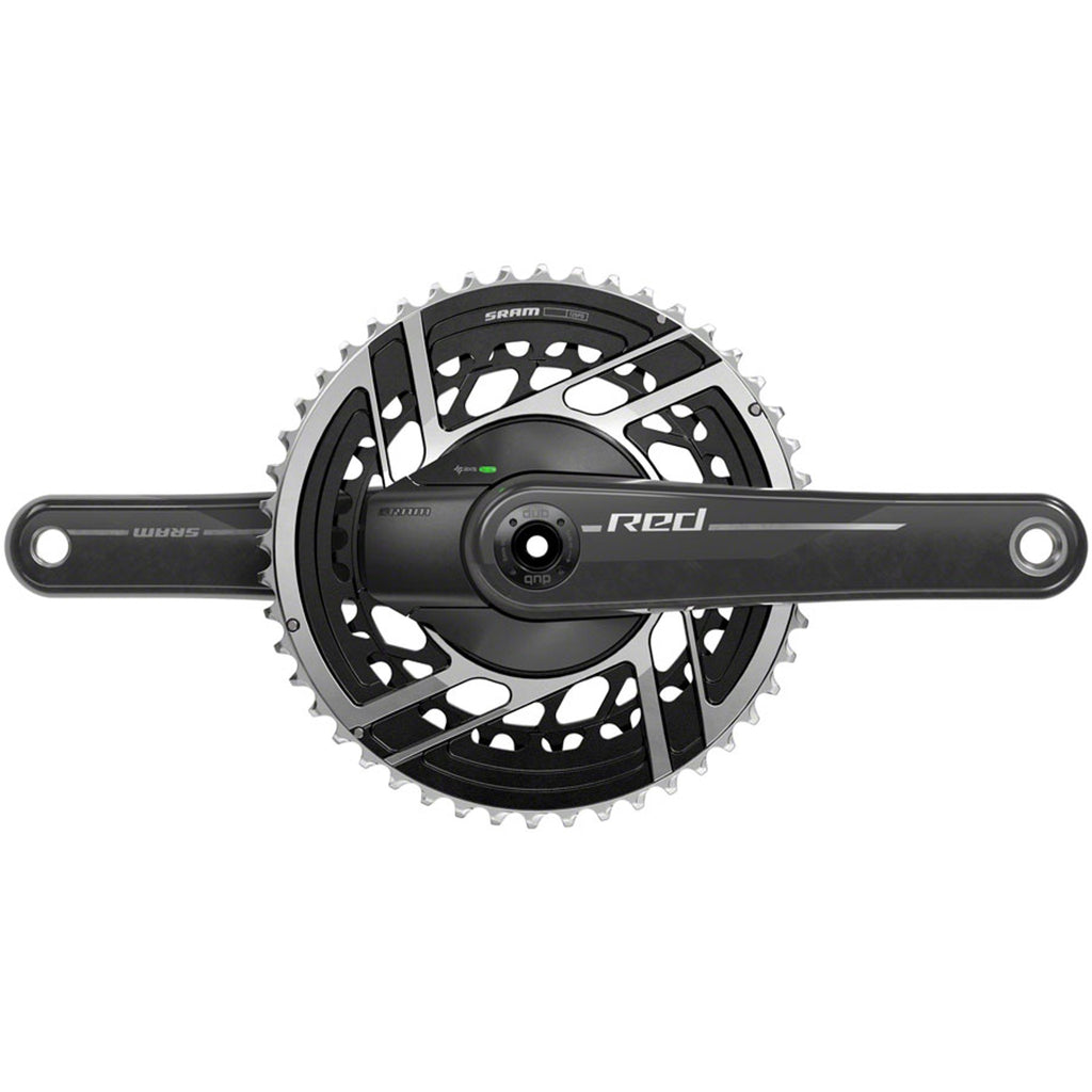 Red AXS Power Meter Crankset E1 - 2x 12-Speed - 8-Bolt Direct Mount - DUB Spindle Interface - Natural Carbon