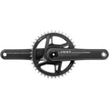 Red 1x XPLR 13-Speed Wide Crankset E1 - 8-Bolt Direct Mount - DUB Spindle - Natural Carbon