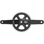 Sword Black 1x Crankset - 9/10-Speed - 110 Asym BCD - JIS Square Taper Spindle Interface