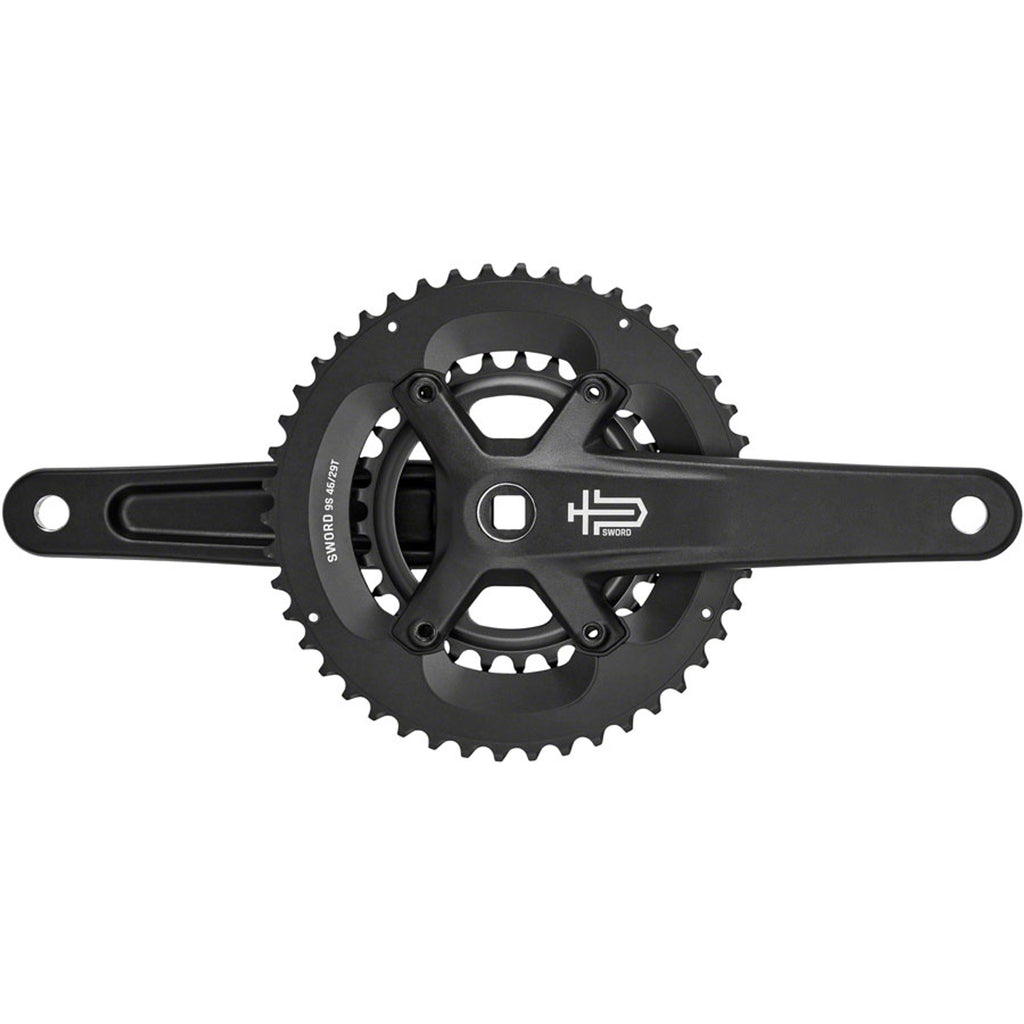 Sword Black 2x Crankset