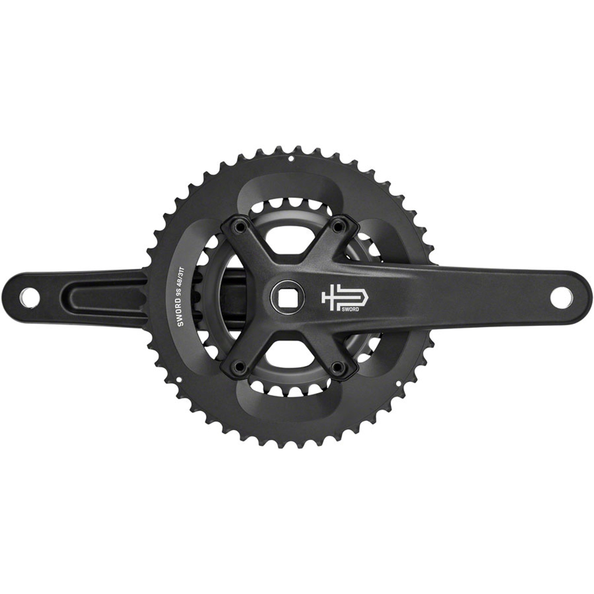 Sword Black 2x Crankset