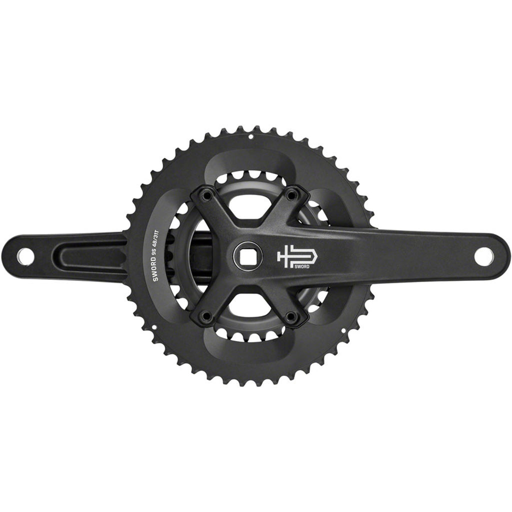 Sword Black 2x Crankset