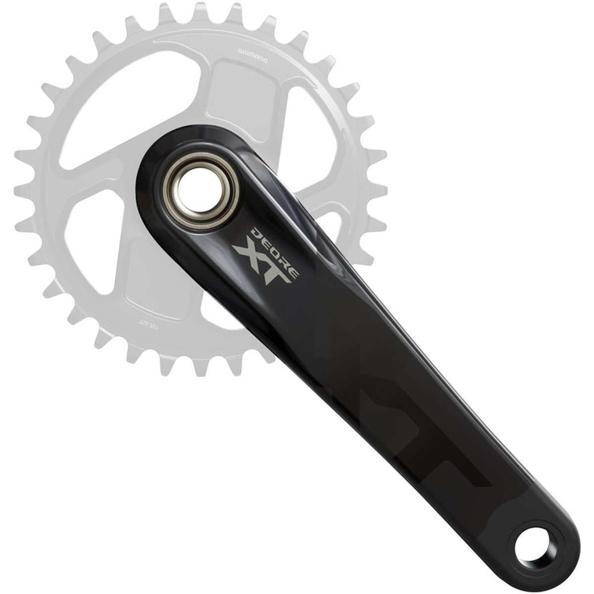 Deore XT FC-M8200 Crankset - 1x - Direct Mount - Hollowtech II Hollow-Forged Crankarms - Black
