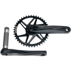 Gossamer Pro Agx+ 1x Crankset - 42t - Direct Mount - MegoExo Spindle - Bead-Blasted Black