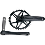 Gossamer Pro Agx+ 1x Crankset - 42t - Direct Mount - MegoExo Spindle - Bead-Blasted Black