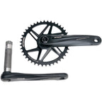 Gossamer Pro Agx+ 1x Crankset - 42t - Direct Mount - MegoExo Spindle - Bead-Blasted Black