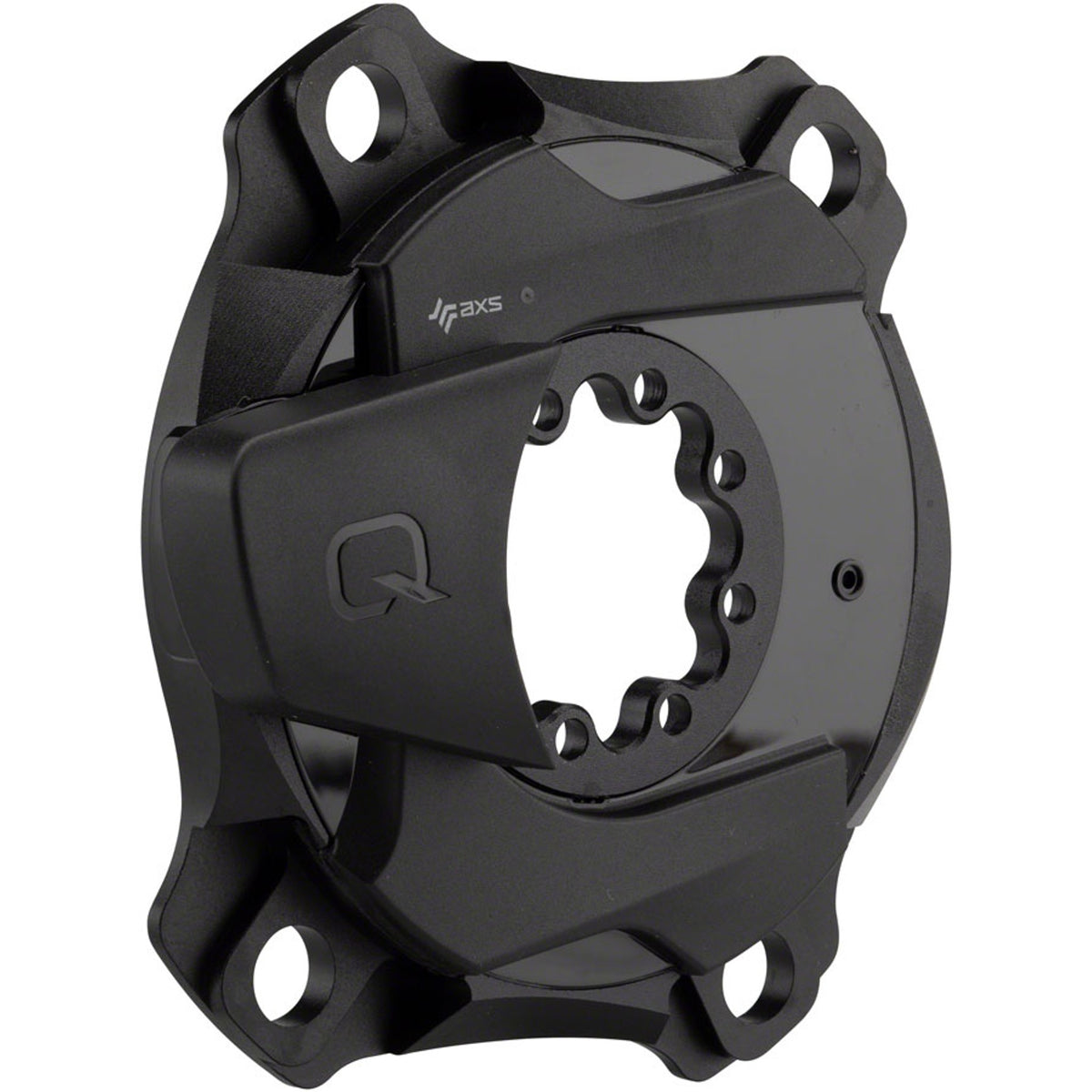 RED/Force AXS Power Meter Spider - 107 BCD, 8-Bolt Crank Interface, 1x/2x, Black, D1