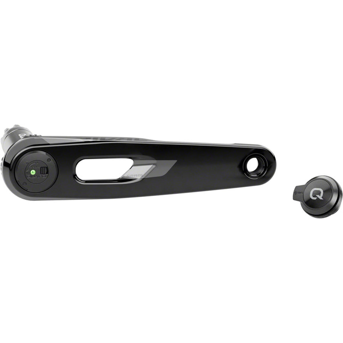 Rival AXS Wide Left Crank Arm And Power Meter Spindle Assembly E1 - 12/13-Speed - DUB PM Spindle - Black