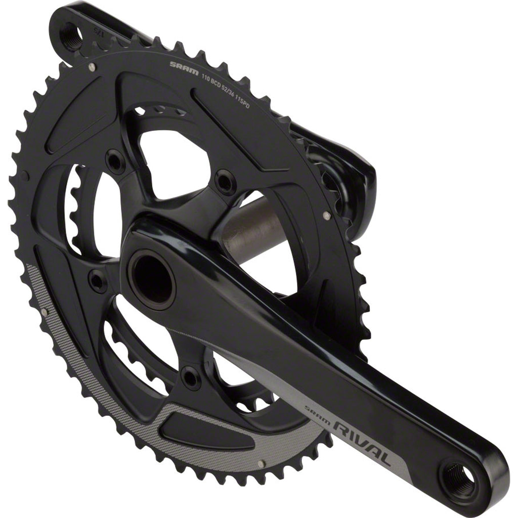 Rival 22 Crankset - 11-Speed - 110 BCD - Black