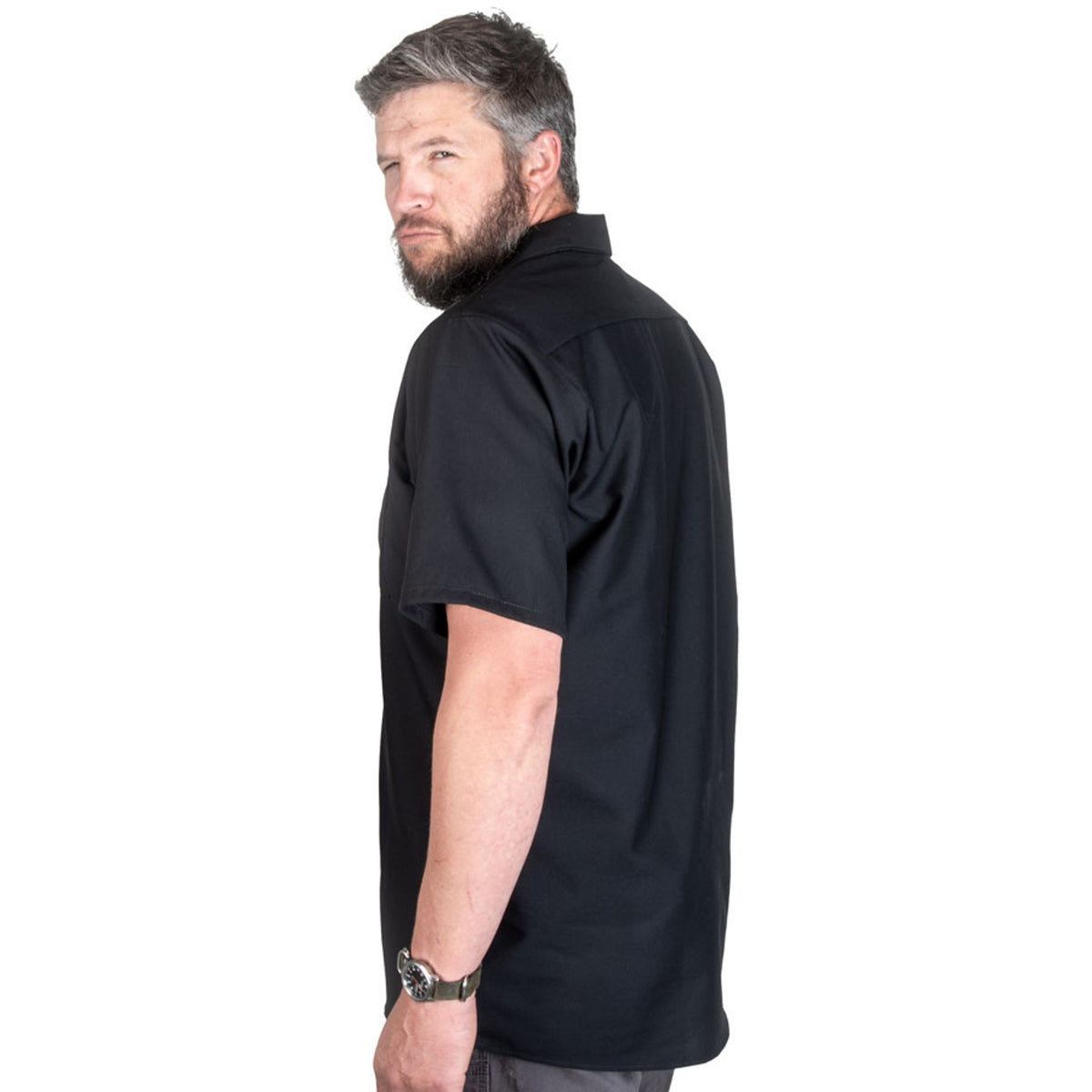 MS-3 Mechanic's Shirt - Black