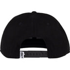Winter Wonder Wool Snapback Hat - Black, Adjustable