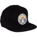 Winter Wonder Wool Snapback Hat - Black, Adjustable