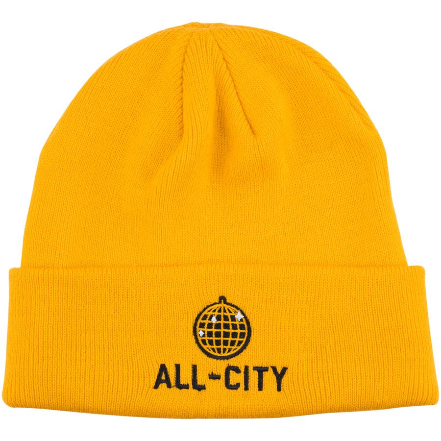 Club Tropic Beanie - Goldenrod, One Size